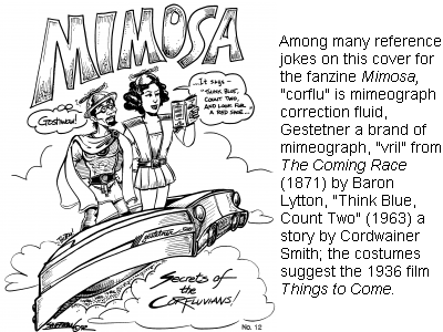Stu Shiffman Mimosa #12 cover, 1992